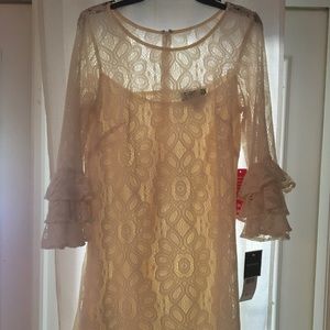 Off white lace dress